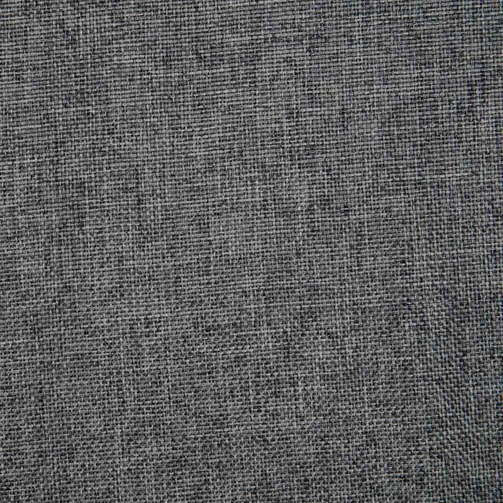 Grey Fabric Swivel Dining Chair
