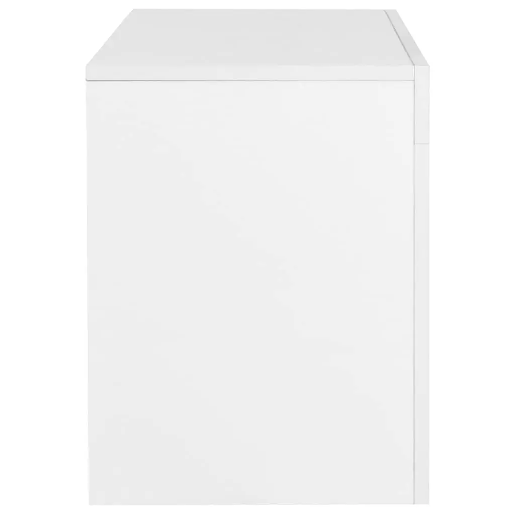 White High Gloss TV Cabinet with LED Lights