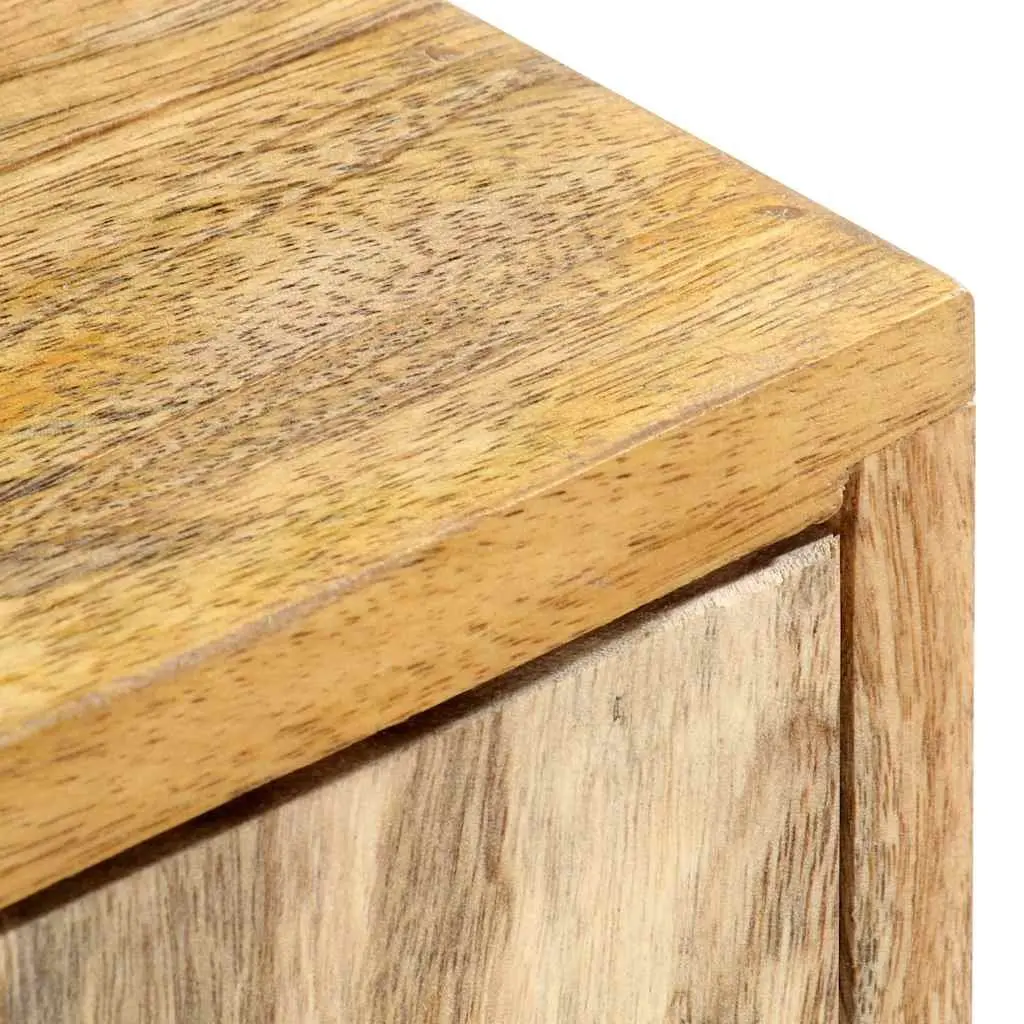 TV Cabinet in Brown Solid Mango Wood