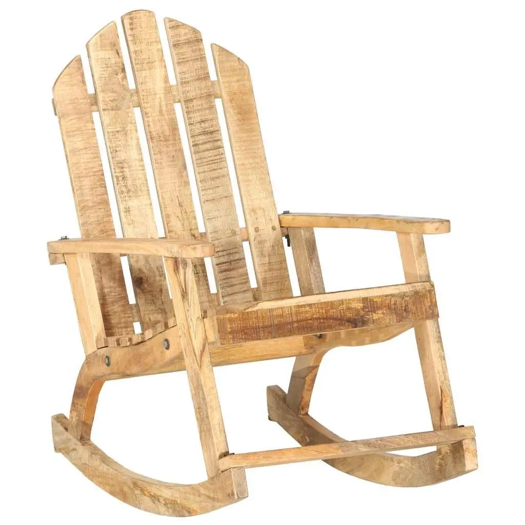 Outdoor Wooden Rocking Chair for Relaxation