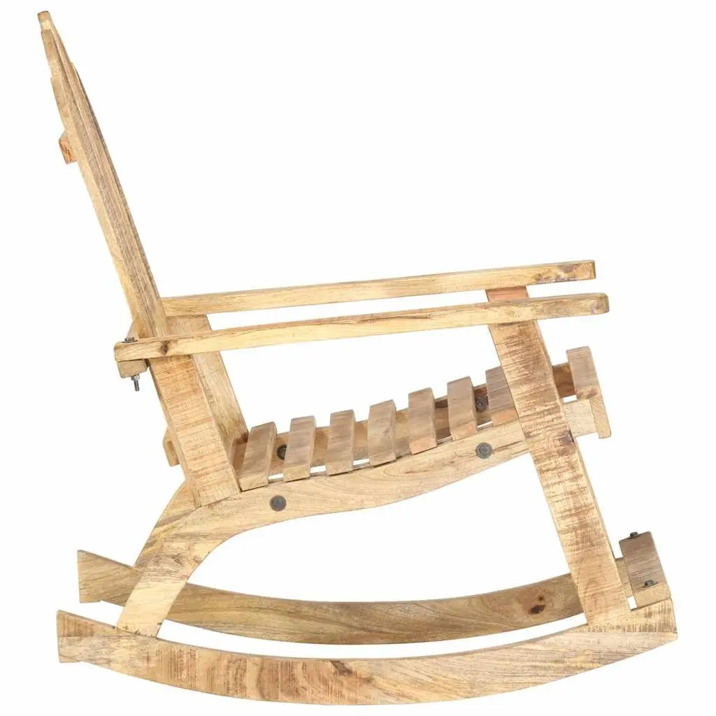 Outdoor Wooden Rocking Chair for Relaxation