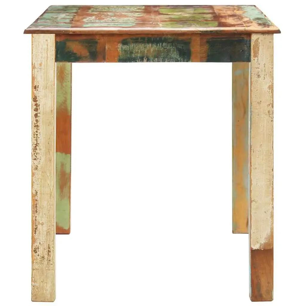 Dining Table Antique Solid Reclaimed Wood 140x70x76cm