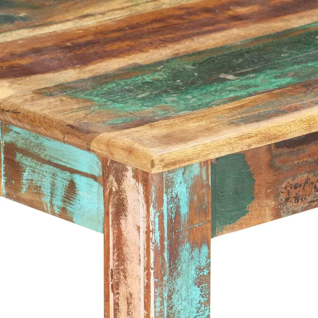 Dining Table Antique Solid Reclaimed Wood 140x70x76cm