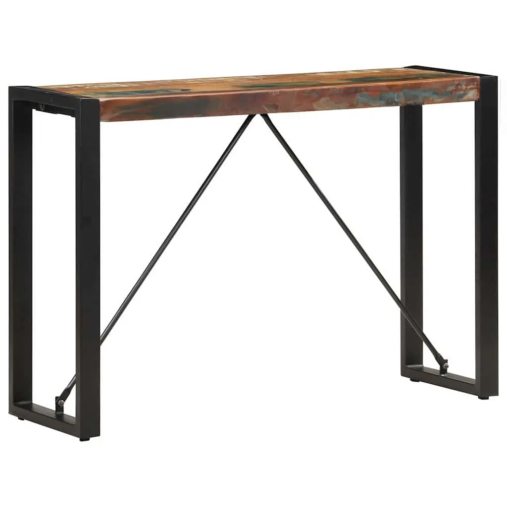 Reclaimed Wood Console Table 110x35x76cm for Home
