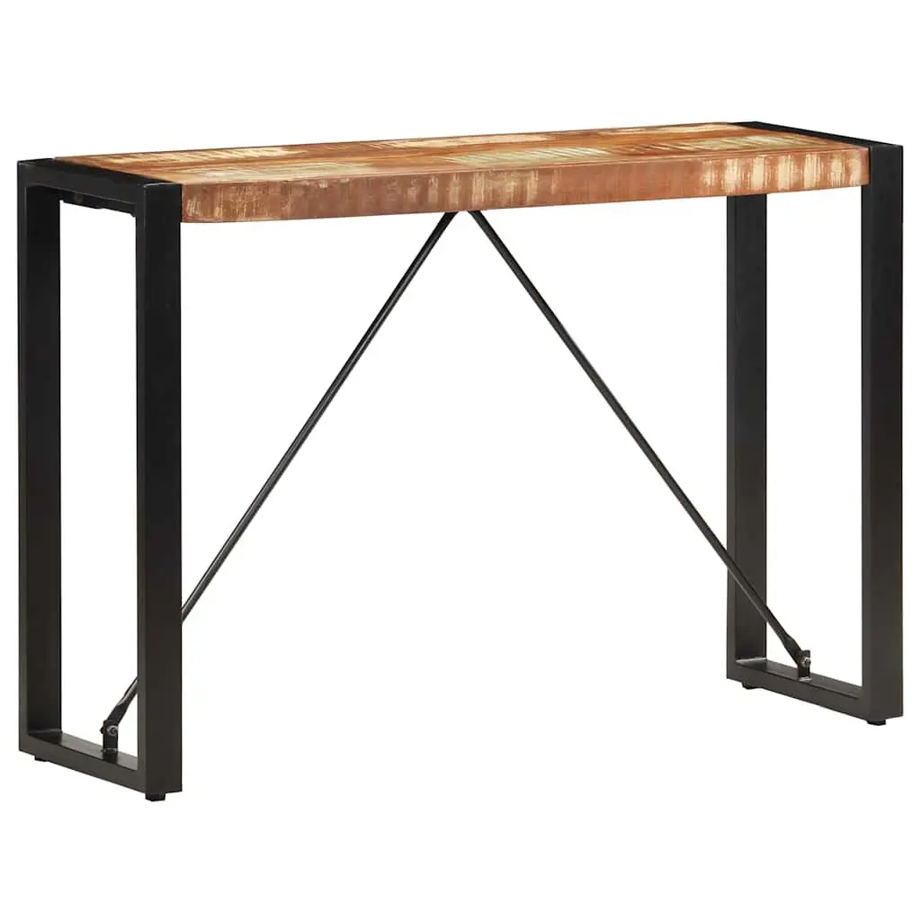 Reclaimed Wood Console Table 110x35x76cm for Home