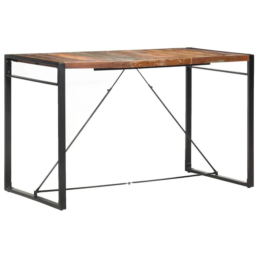 Solid Reclaimed Wood Bar Table 180x90x110 cm