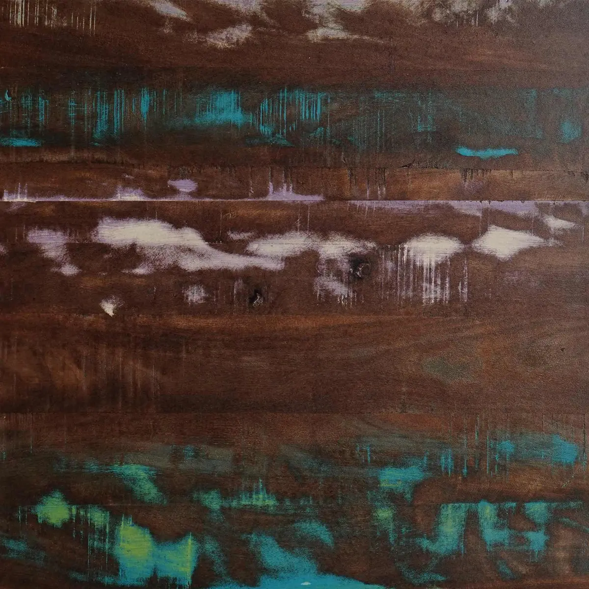 Reclaimed Wood Dining Table Industrial Style 180x90x76 cm Brown