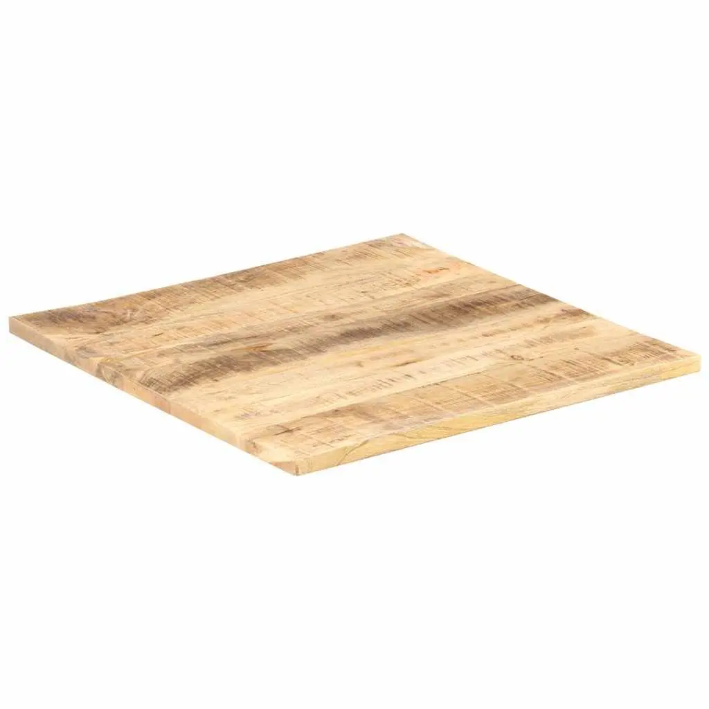 Solid Wood Table Top 60x60cm Brown Mango Tabletop Furniture Replacement