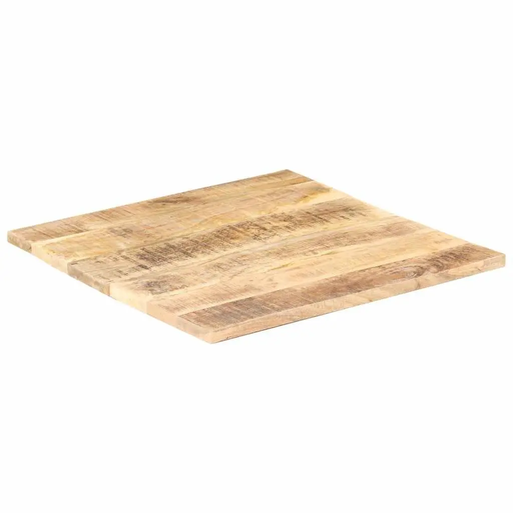Solid Wood Table Top 60x60cm Brown Mango Tabletop Furniture Replacement