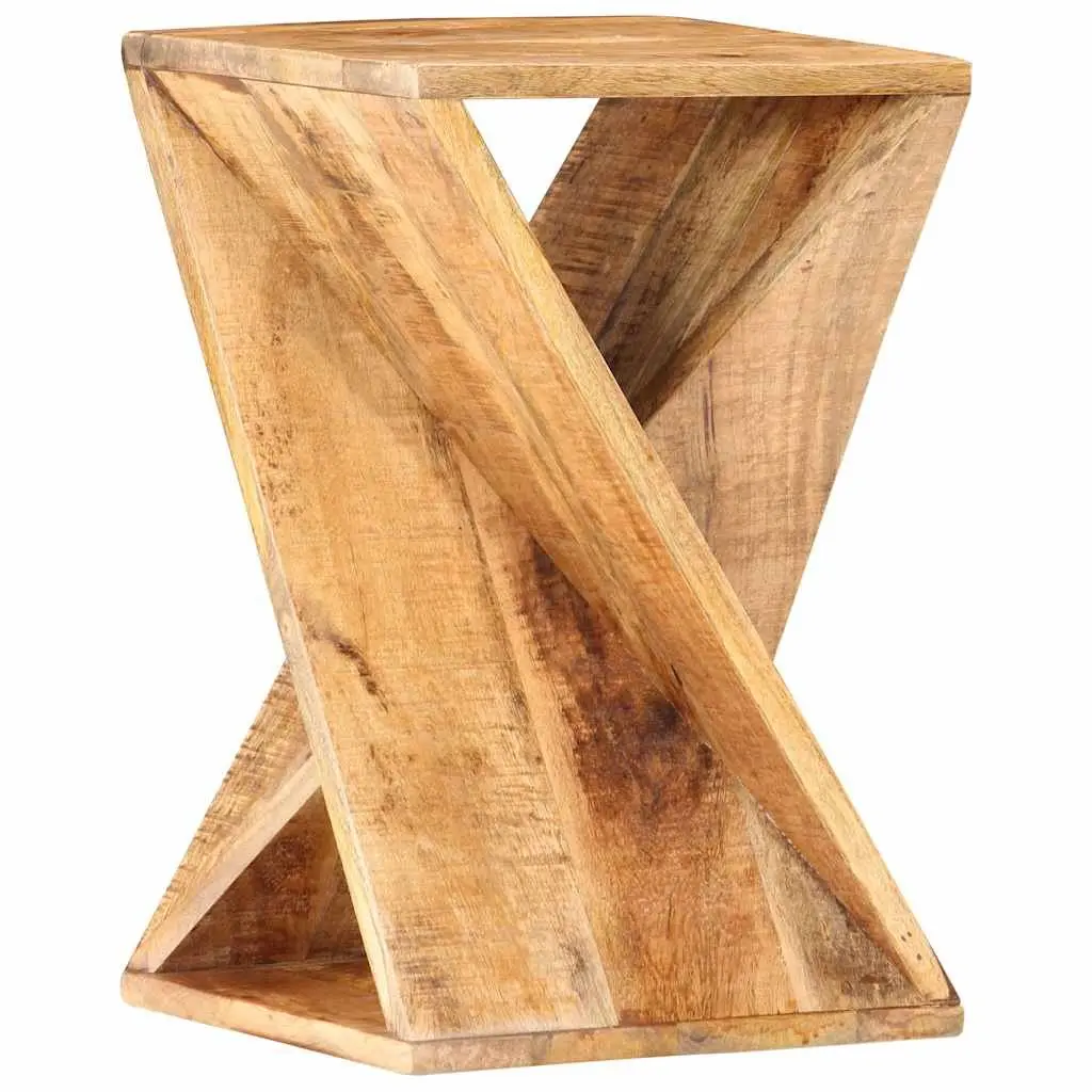 Mango Wood Side Table 35x35x55 cm for Home Use