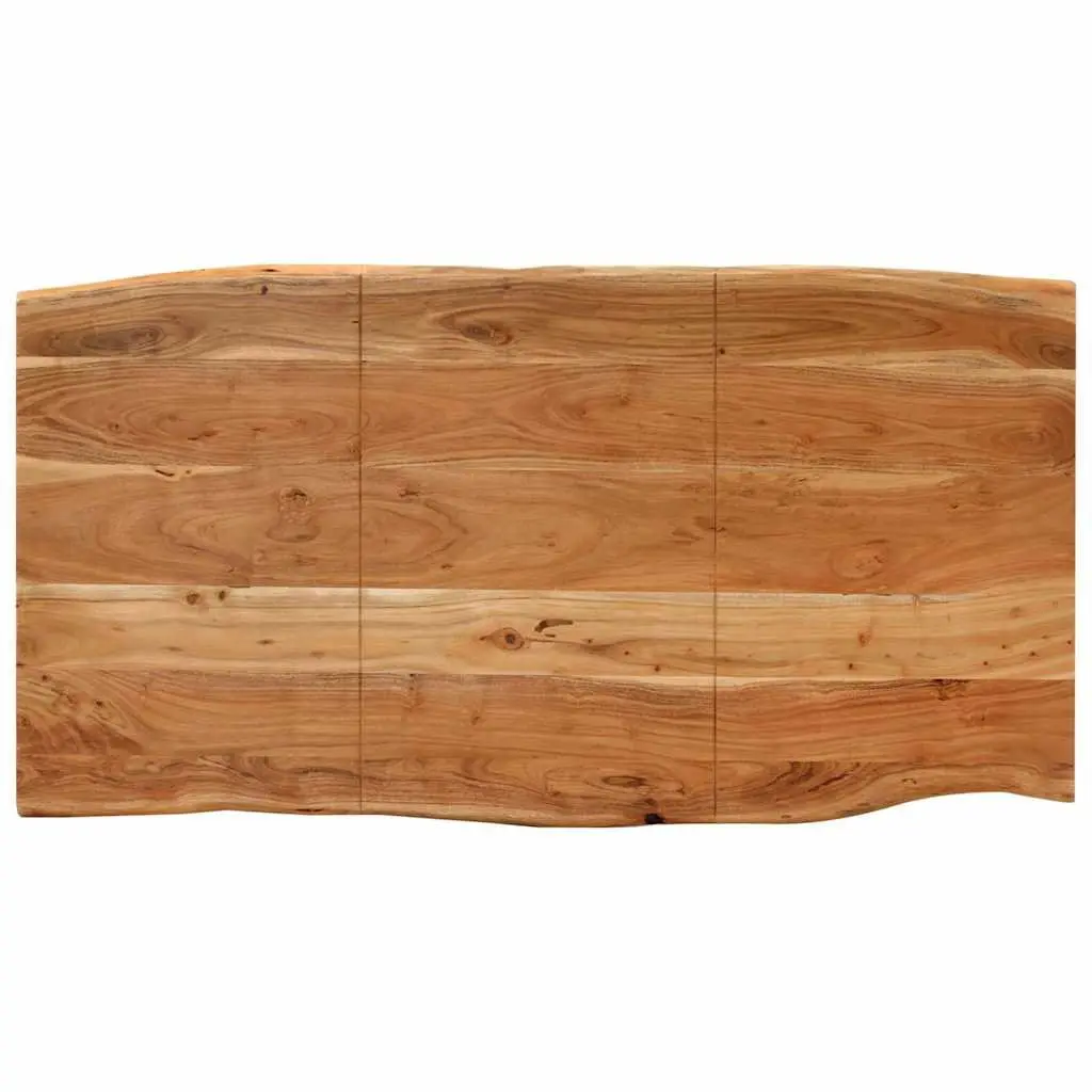 Dining Table 154x80x76 cm Kitchen Furniture Industrial Rustic Style Solid Wood