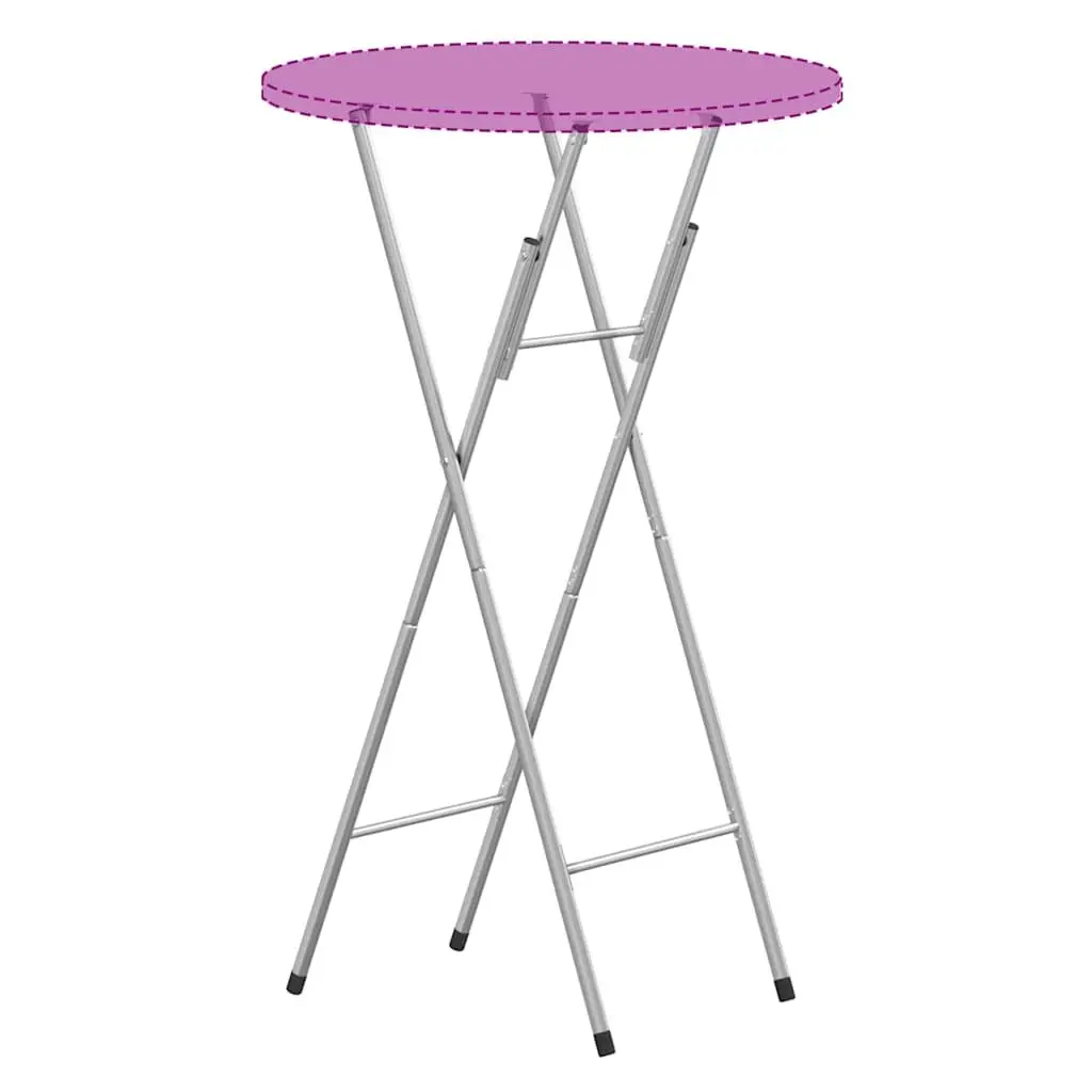 Replacement Folding Table Legs Silver Galvanised Steel Support Frame Durable Base