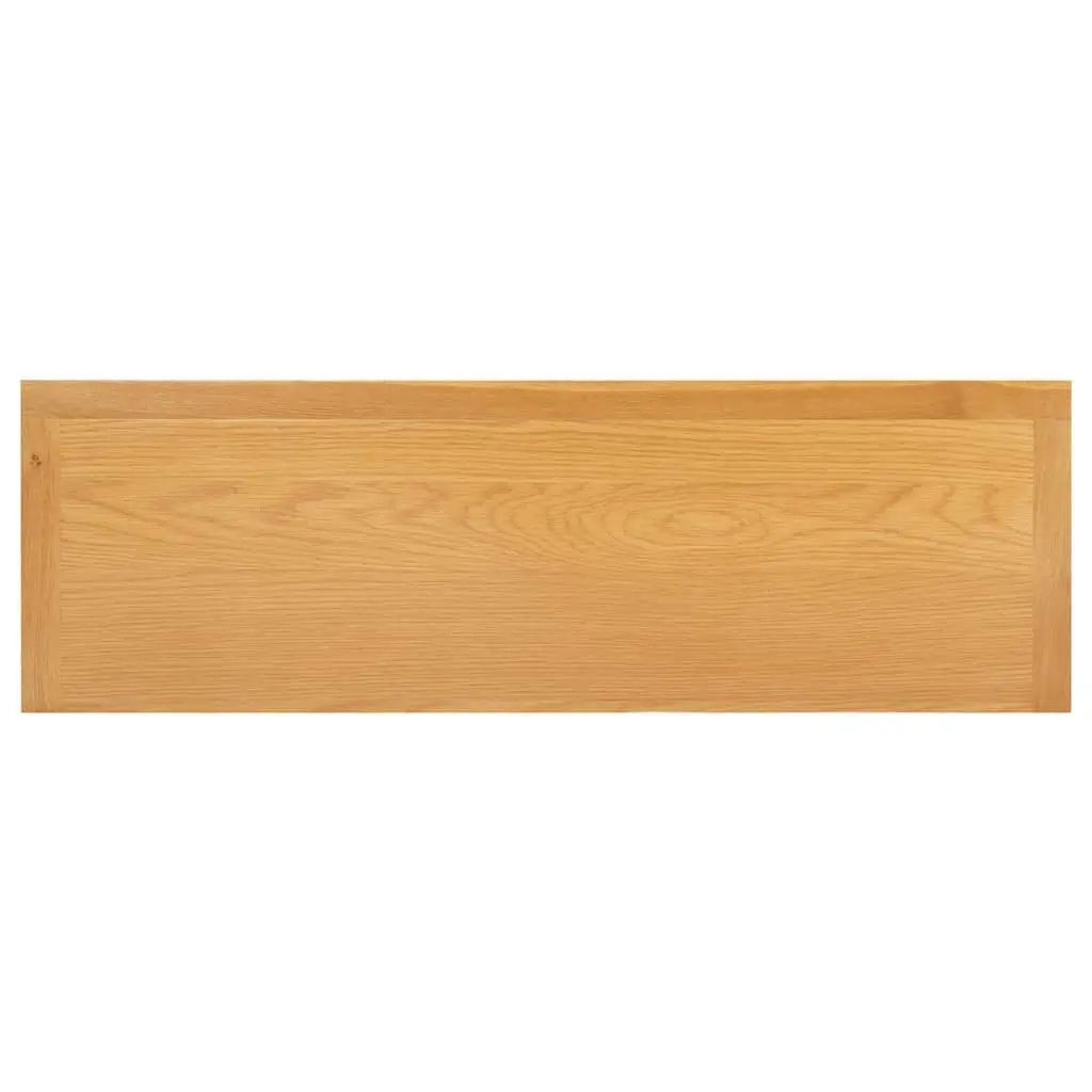 Chest of Drawers Rustic Brown 105x33.5x73 cm Solid Oak Wood 6 Drawer Storage Cabinet