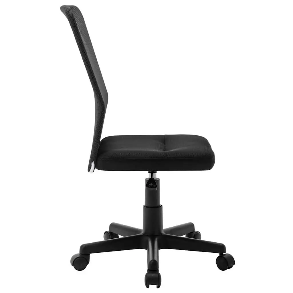 Office Chair Black Mesh Mid Back Height Adjustable Swivel Desk Chair