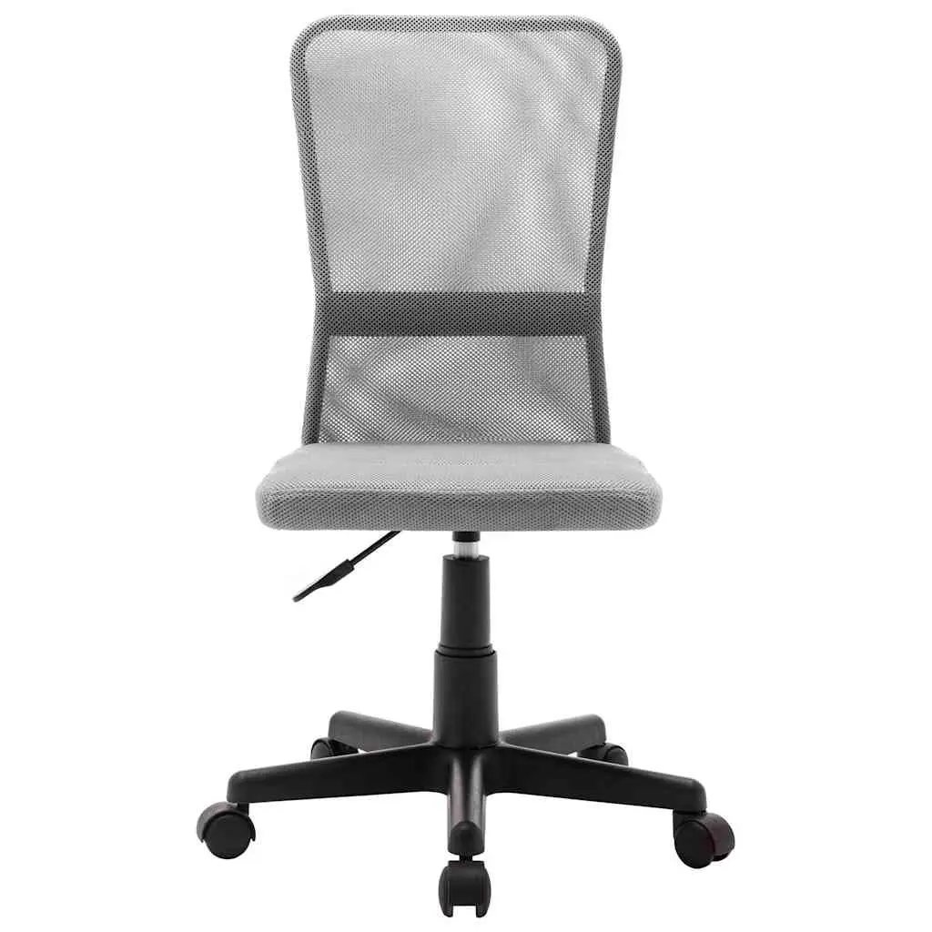 Grey Mesh Fabric Mid Back Office Chair with Gas Lift