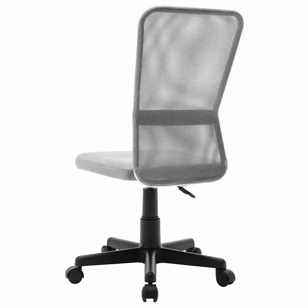 Grey Mesh Fabric Mid Back Office Chair with Gas Lift