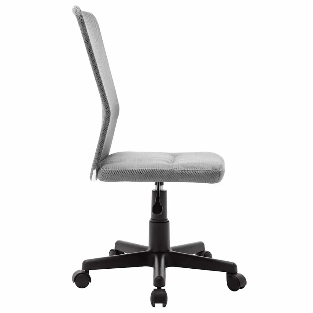 Grey Mesh Fabric Mid Back Office Chair with Gas Lift