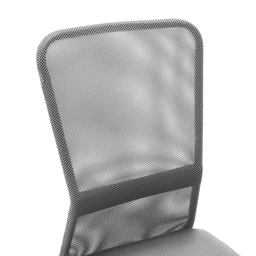 Grey Mesh Fabric Mid Back Office Chair with Gas Lift