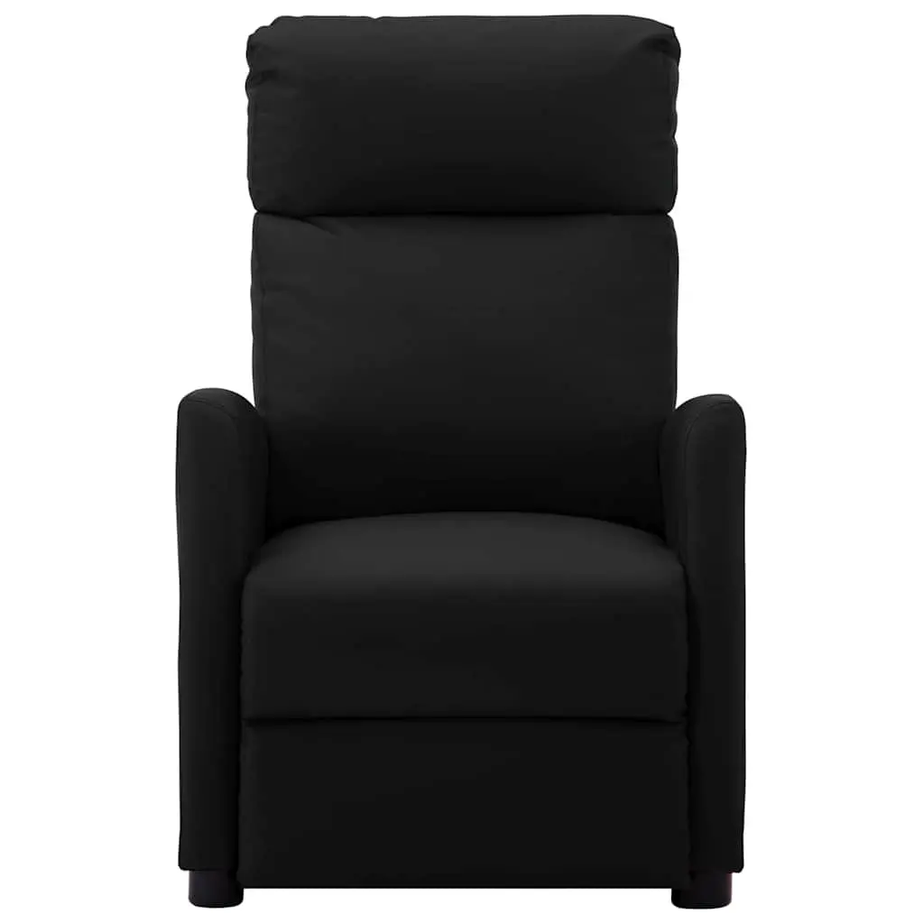 Black Reclining Massage Chair with Vibration
