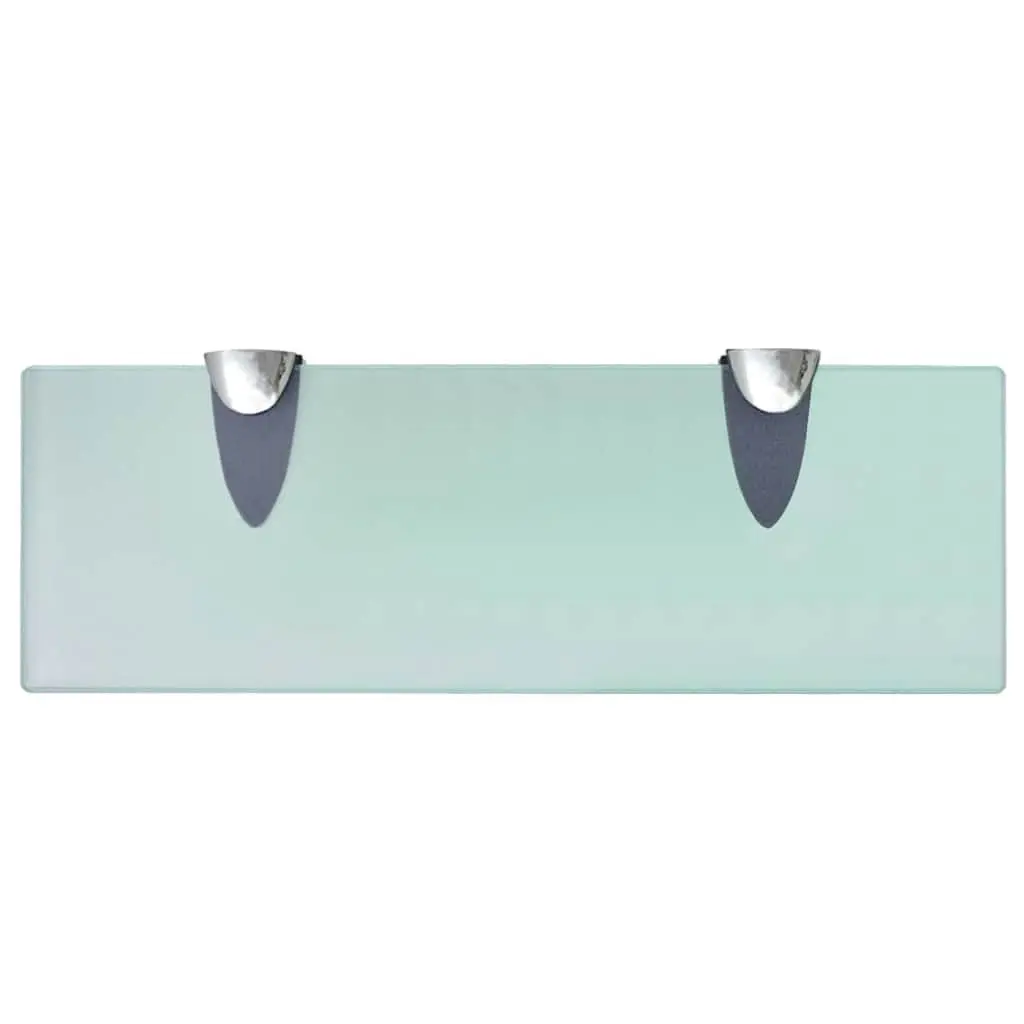 Floating Shelves Glass 30x10 cm Tempered Safety Glass 2 pcs