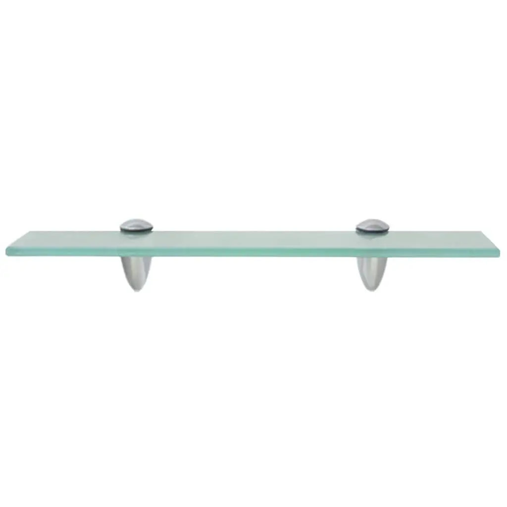 Glass Floating Wall Shelves Transparent 40x10 cm Tempered Safety Glass