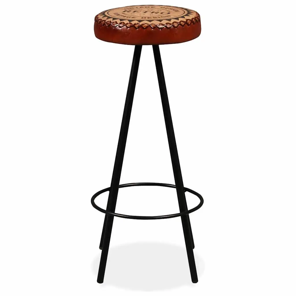 Bar Set Industrial 9 Piece Solid Reclaimed Wood Table Stools Steel Legs