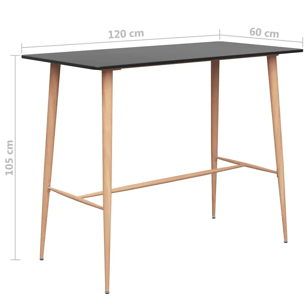 Bar Set 5 Piece Counter Table Stools Kitchen Dining Furniture Modern Design
