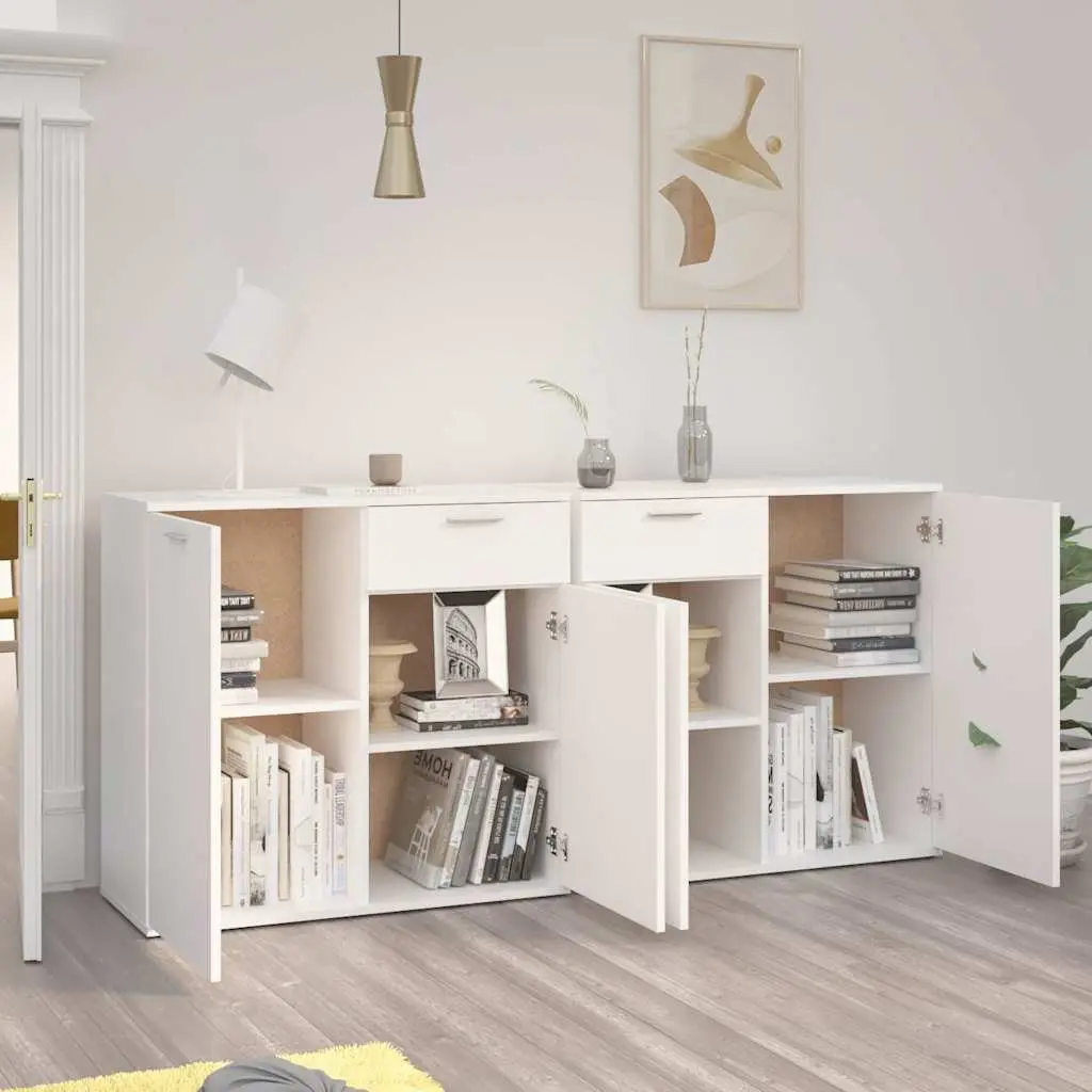 White Sideboard for Living and Dining Spaces