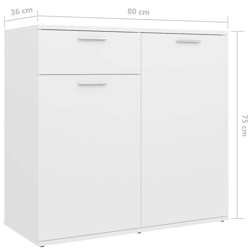 White Sideboard for Living and Dining Spaces