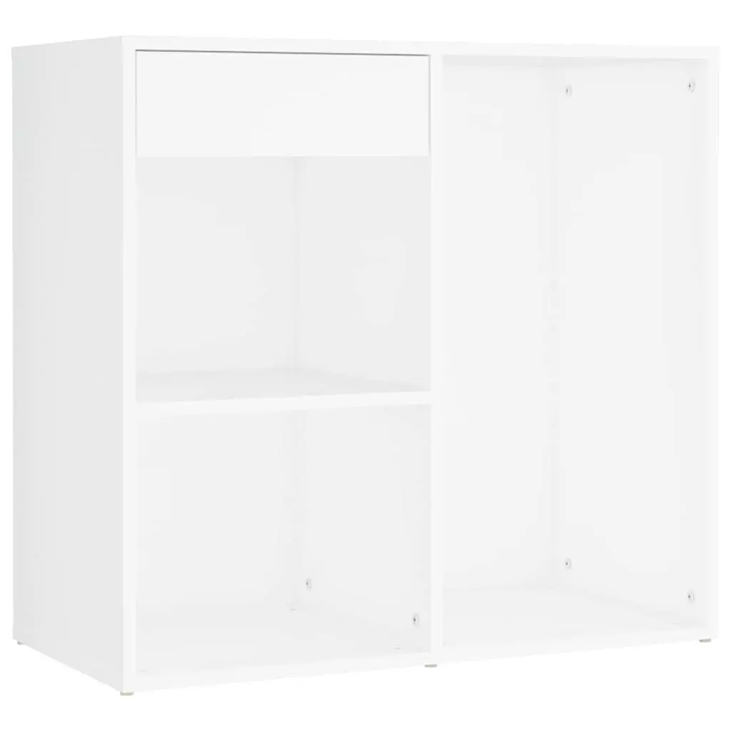White LED Dressing Table with Cabinet for Makeup