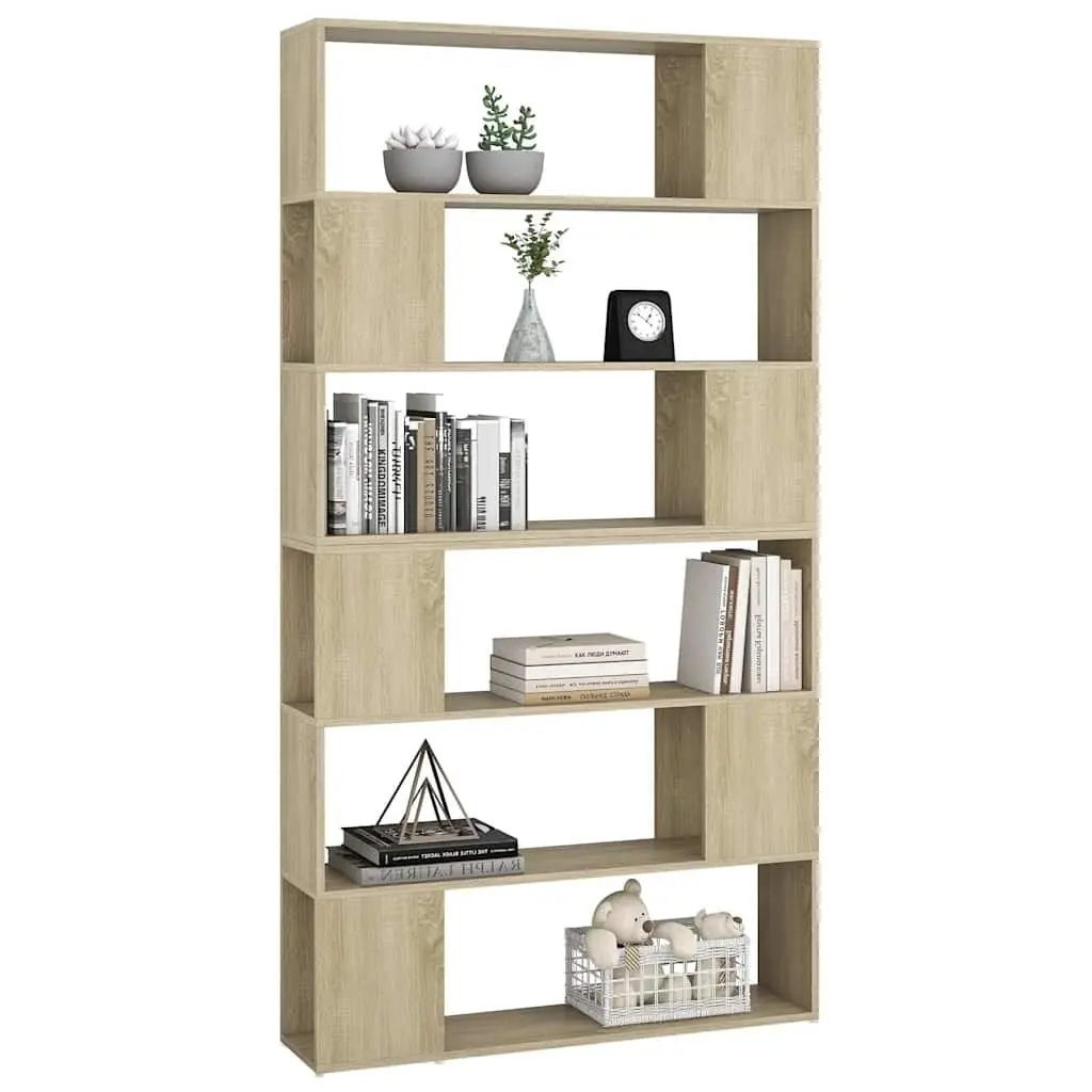 Brown Book Cabinet Room Divider Shelving Unit