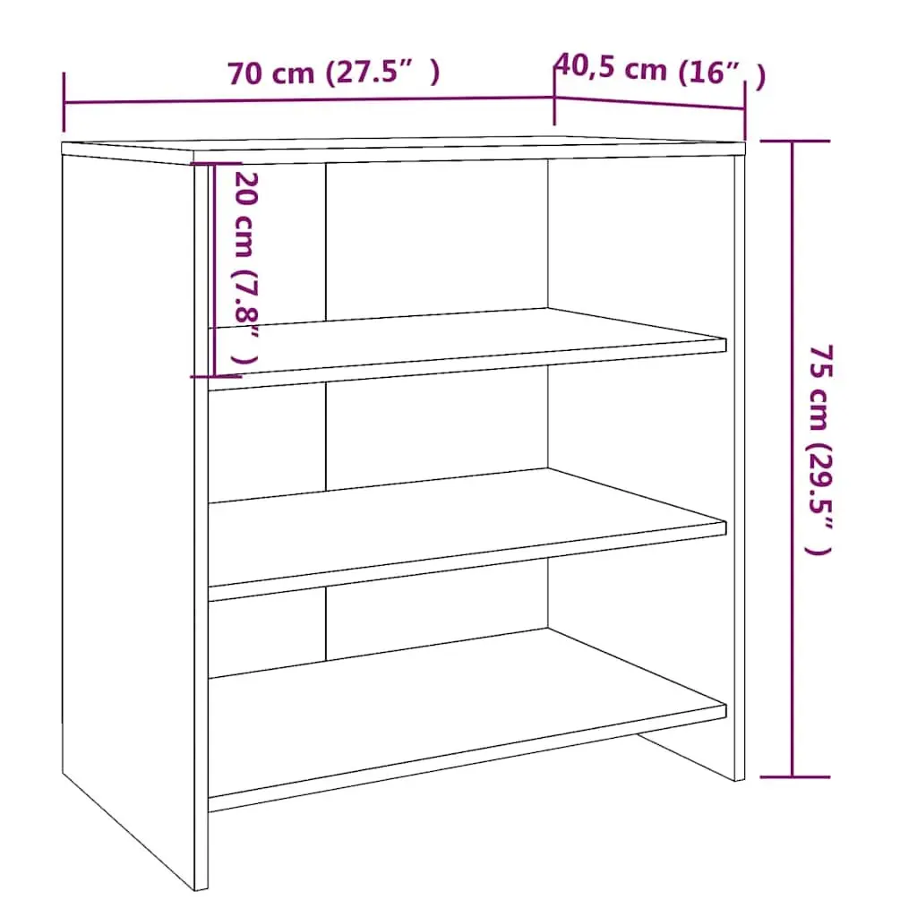 Grey 2 Piece Sideboard Storage Cabinet Set