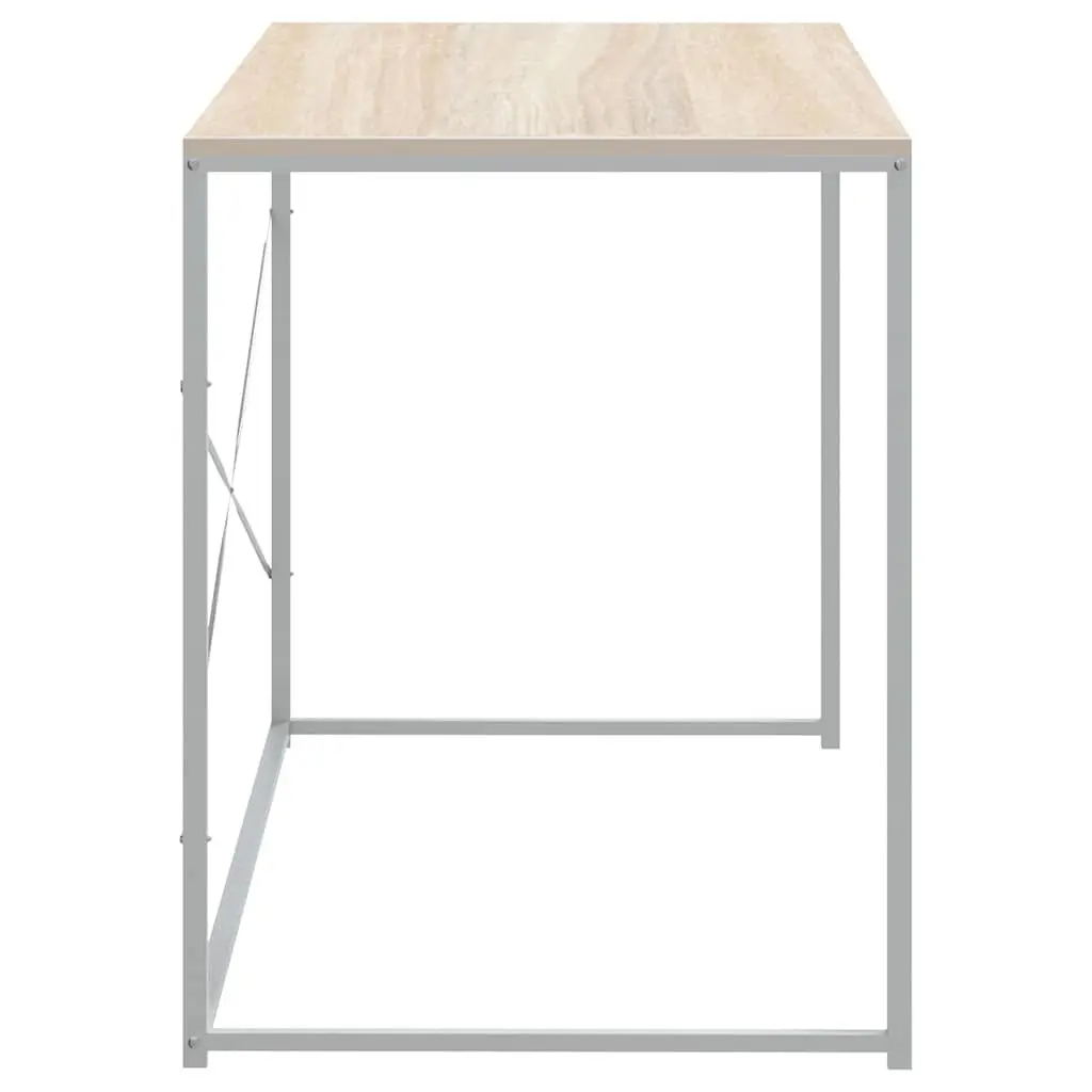 Computer Desk Industrial Style 110 x 60 x 70 cm Engineered Wood Metal Frame