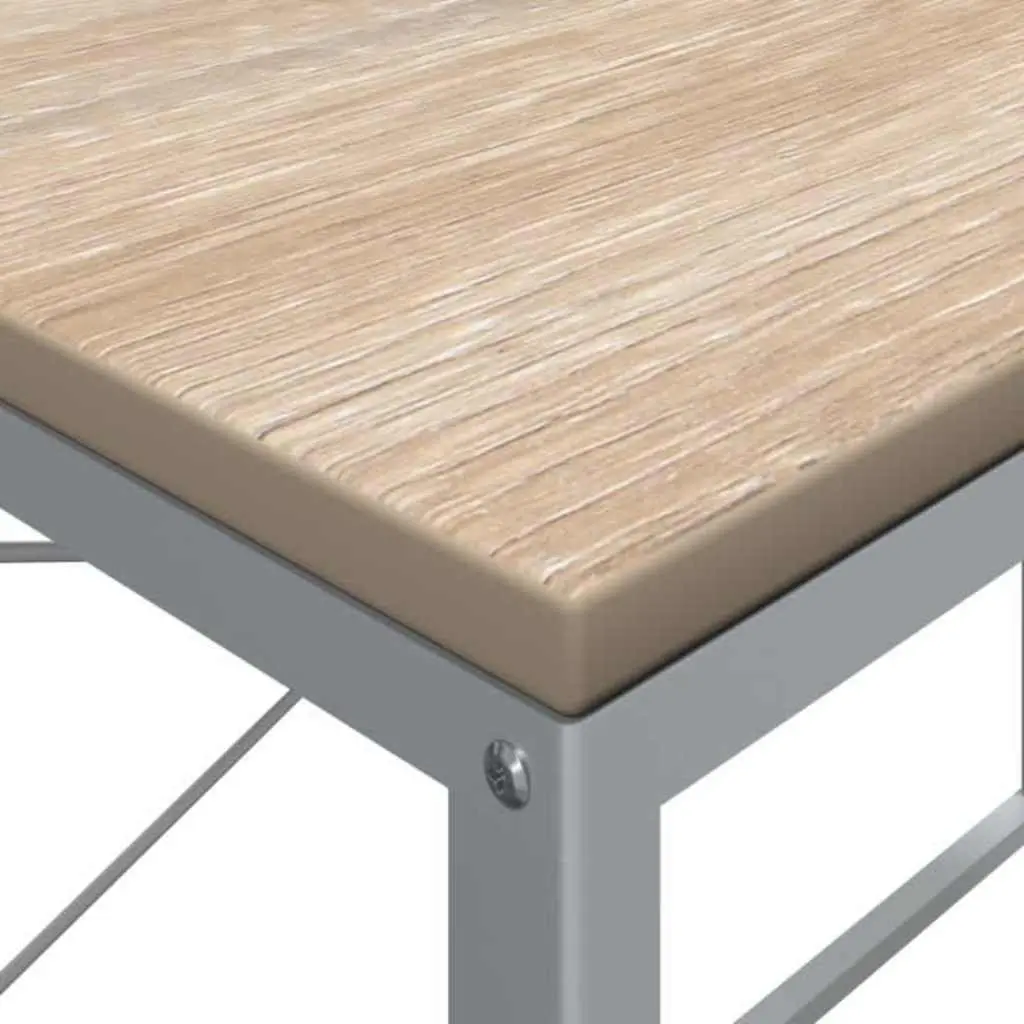 Computer Desk Industrial Style 110 x 60 x 70 cm Engineered Wood Metal Frame