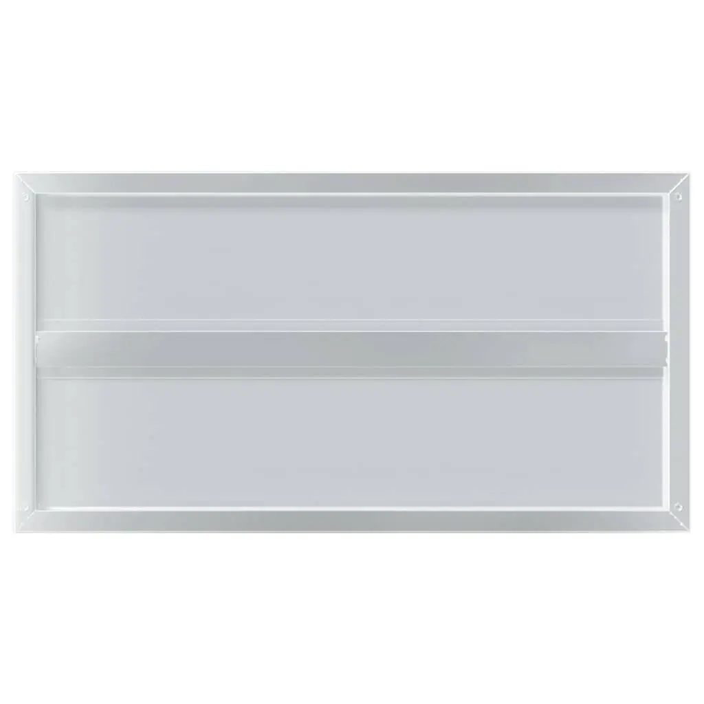 Wall Shelves 2 pcs 75x40 cm Silver Stainless Steel Floating Mounted Storage