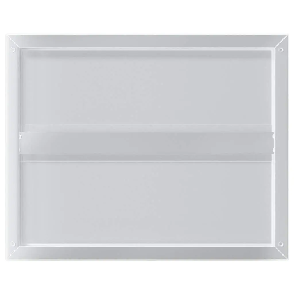 Wall Shelves Silver 50x40 cm Stainless Steel Floating Shelving Storage 2 Piece