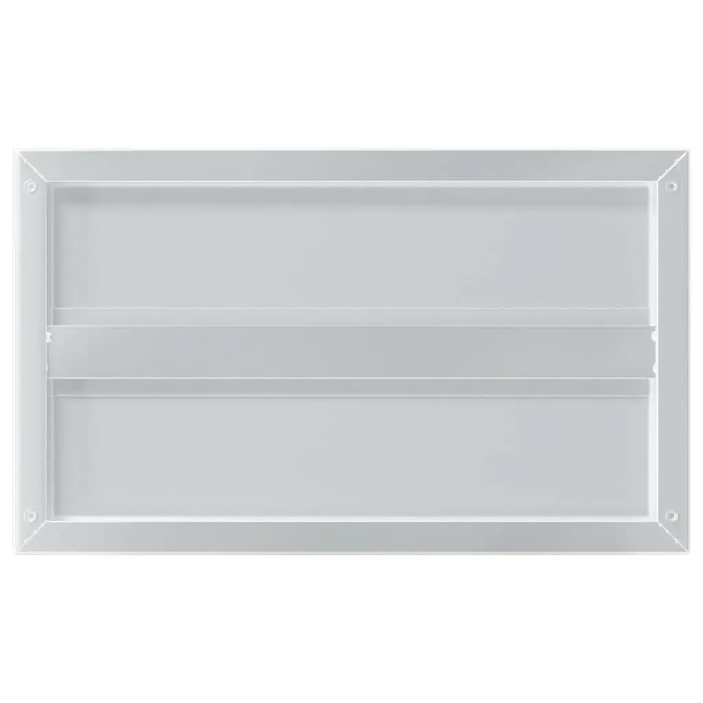 Wall Shelves Silver 50x30 cm Stainless Steel Floating Shelf Storage Display