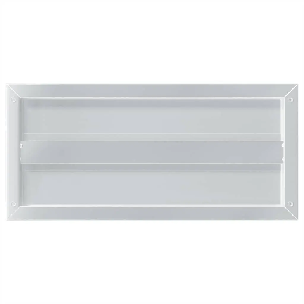 Wall Shelves Silver 50x23.5 cm Stainless Steel Floating Mounted Storage Display Shelf 2 Piece