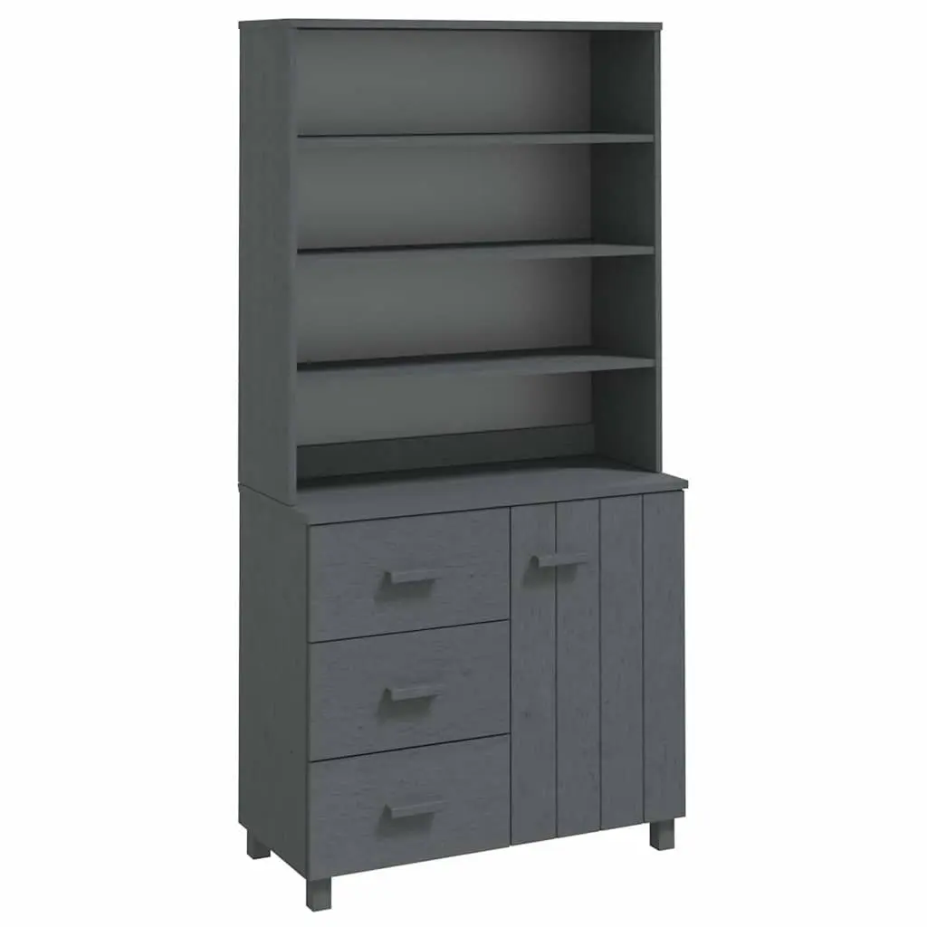 Wooden Highboard Sideboard Storage Cabinet