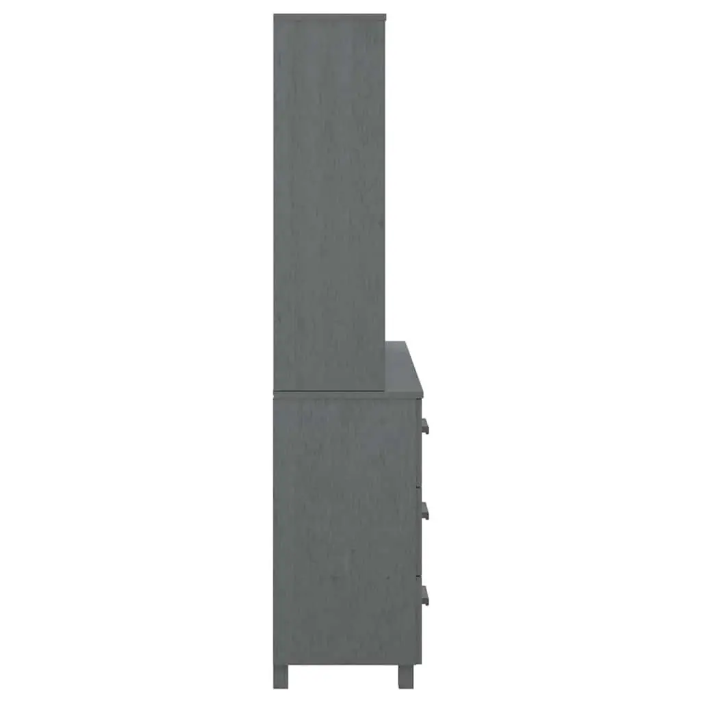 Wooden Highboard Sideboard Storage Cabinet