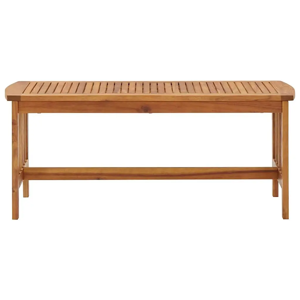 Solid Acacia Wood Coffee Table 102x50x43cm