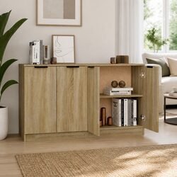 Elegant Brown Sideboard Cabinet 60x30x70cm