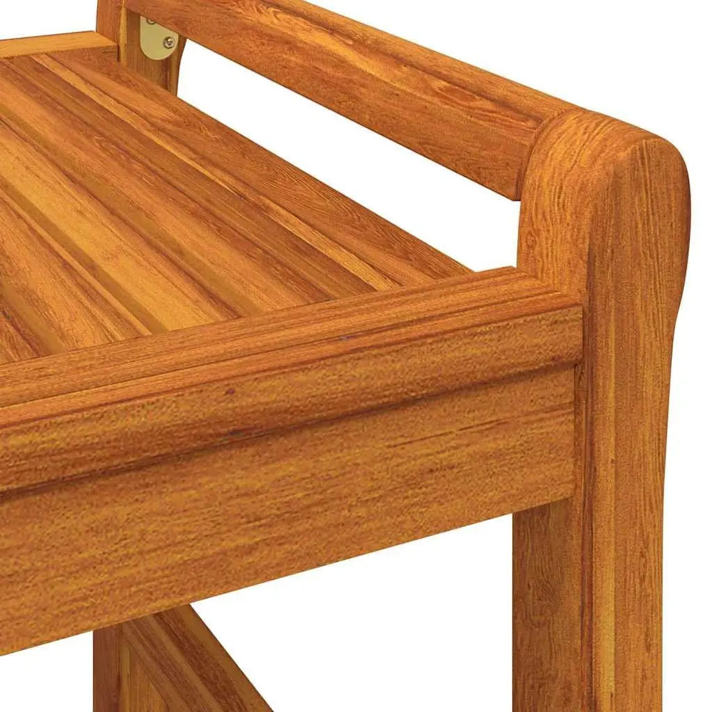 Solid Acacia Wood Coffee Table 100x50x50 cm