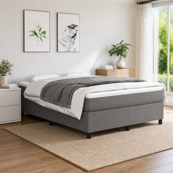 Cozy Double Box Spring Bed with Pocket Spring Mattress