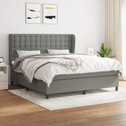 Inviting Queen Size Box Spring Bed with Pocket Spring Mattress