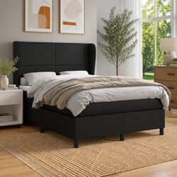 Double Size Box Spring Bed with Pocket Spring Mattress