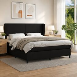 Queen Size Box Spring Bed with Pocket Spring Mattress