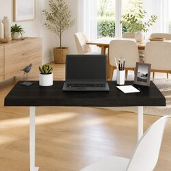 Live Edge Solid Oak Wood Table Top 100x40x6cm