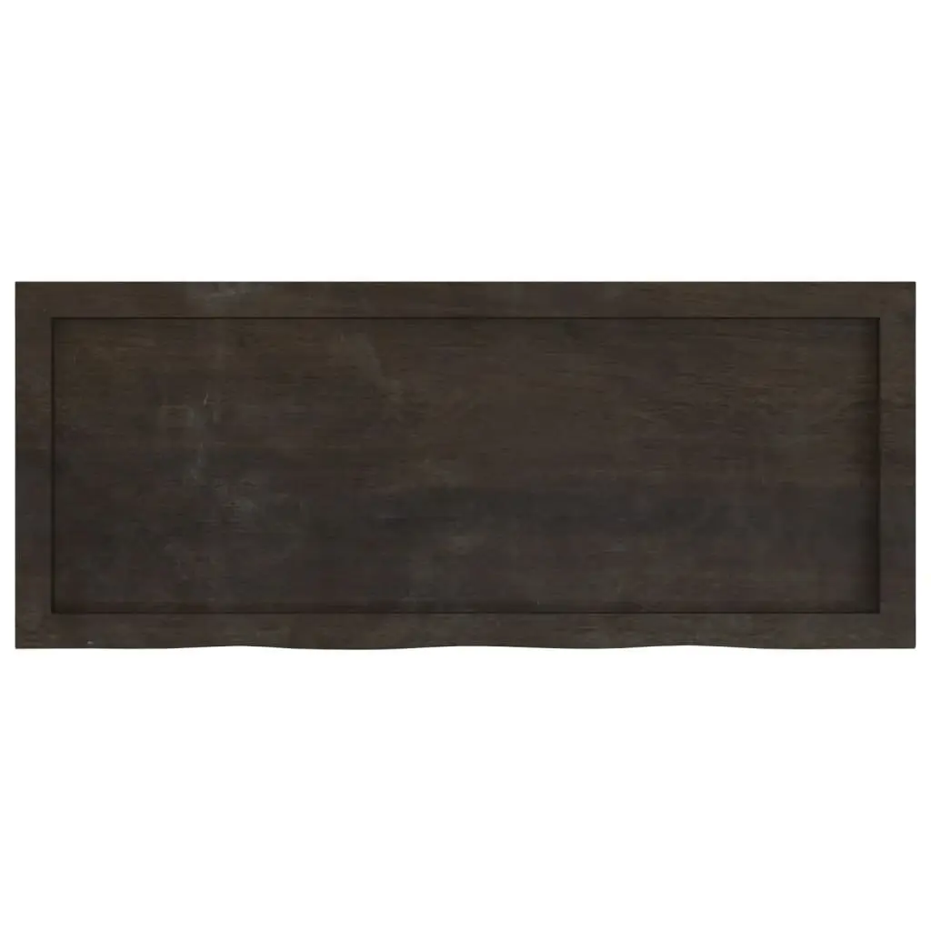 Live Edge Solid Oak Wood Table Top 100x40x6cm