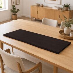 Solid Oak Wooden Tabletop Brown 180x60cm Replacement Board